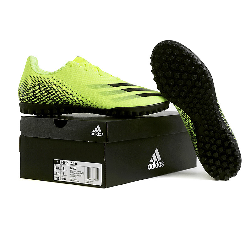 neon green adidas soccer cleats